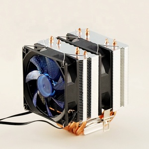 東莞カスタム4ヒートパイプ空気RGB冷却ファンLGA 1155 I3 <span class=keywords><strong>I5</strong></span>ヒートシンク<span class=keywords><strong>CPU</strong></span>クーラーコンピュータケース用 - Product Image 4