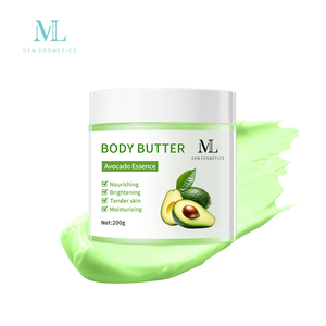 Oem ODM mỹ phẩm nhà máy tùy chỉnh hữu cơ dưỡng ẩm cơ thể kem nhãn hiệu riêng 200 gam làm mịn da bơ cơ thể - Product Image 1