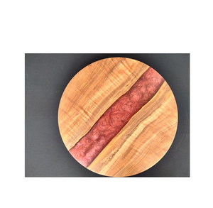 Producto de diseñador superior Lazy Susan de madera y resina con logotipo personalizado de calidad superior Susan de madera y resina para la venta - Product Image 5