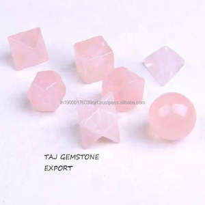 Mejor Proveedor de cristales indios al por mayor precio barato y la mejor calidad de alto pulido lapislázuli conjunto de geometría de miedo - Product Image 2