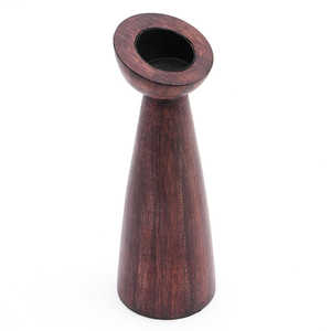 Portavelas Soporte de madera para estilo rural Reiki Aromaterapia Spa Sala de estar Sustaibalbe Madera - Product Image 1