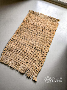 Natural Jute Rugs Handcrafted Floor <b>Mat</b> for Bedroom and Living Room Eco Friendly and Long Lasting Home Decor - Product Image 4