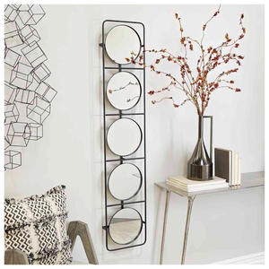 Fabricación OEM, Compre el Espejo de Pared de Mejor Calidad con 5 Espejos Ovalados en Uno, con la Mejor Calidad y Marco de Metal - Product Image 1