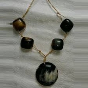 Últimas cadenas modernas, joyería de eslabones, joyería Bohemia única hecha a medida con collar de piedras preciosas con colgante tallado a mano - Product Image 5