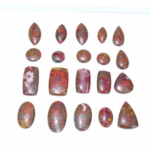 Cabujón de Ágata Marroquí de Primera Calidad, Piedra Preciosa de Cuarzo Natural, Forma Mixta, Tamaño Libre - Product Image 6