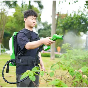 Victory 2-gallon 8-liter agricultural rechargeable backpack sprayer garden tree battery sprayer