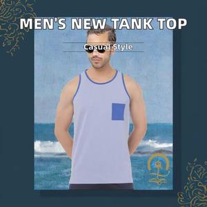 Popular Quick Dry <b>Muscle</b> <b>Man</b> Gym Fitness <b>Vest</b> Custom logo Outwork tank Top for <b>Man</b> - Product Image 6