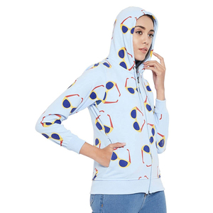 Sweat-shirts à capuche pour femmes, design tendance, personnalisés, imprimés sur mesure, respirants, confortables, automne-hiver, fermeture éclair - Product Image 3