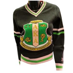 Cardigan en acrylique à manches longues pour homme, style décontracté, col en V, broderie personnalisée, respirant, séchage rapide, pour l'automne - Product Image 2