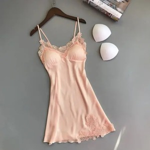 Nuevo para mujer Camisón de encaje sexy Ropa interior transparente para mujer Ropa de dormir sexy Estilo Delgado Elegante - Product Image 5