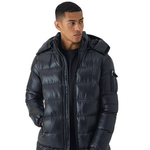 2025 Custom Wholesale Fashion High Quality Street Wear Puffer Jackets Heavyweight Comfortable High Street <b>Men's</b> Puffer Jackets - Product Image 6