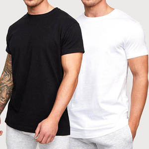 Camiseta Formal de Manga Corta con Cuello Redondo para Hombre BlanqWear, Ajuste Holgado, 100% Algodón Premium de 280g, Antibacteriana y de Secado Rápido - Product Image 1