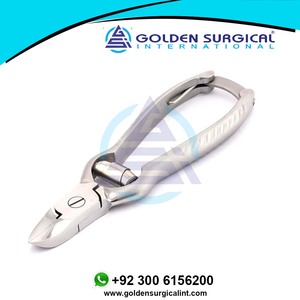 Cortauñas Profesional de Acero Inoxidable, Equipo de Salón, Acabado Cromado |   Cortaúñas para Uñas Gruesas de los Pies - Product Image 6