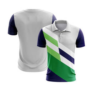 Algodón 100% de alta calidad para Polo para hombre Estilo informal con bordado de manga corta de secado rápido-Servicios OEM oscuros - Product Image 4