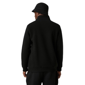 Sweat à capuche demi-zippé pour homme, qualité supérieure, grammage lourd, personnalisable avec logo, style streetwear pour l'hiver, techniques de teinture unie, design haut de gamme - Product Image 6