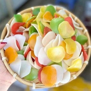 Việt Nam cung cấp số lượng lớn rau tôm Bánh quy giòn ban đầu không có hương vị unseasoned tôm Bánh quy giòn Supper giòn chiên Tôm Bánh quy giòn - Product Image 5