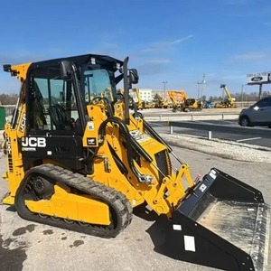 รถตักล้อยาง JCB 1CX ประสิทธิภาพสูง รถตักขนาดเล็ก เครื่องยนต์ดีเซล อุปกรณ์ก่อสร้าง รถตักแบบสกิดสเตียร์ สำหรับขาย - Product Image 2