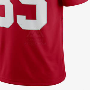 Maillots de football américain OEM nouveau design maillots de football américain personnalisés prix bon marché - Product Image 4