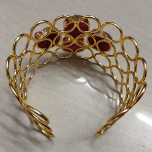 กำไลข้อมือปรับได้สวมใส่ได้ทุกวันกำไลข้อมือแบบมินิมอลลิสต์สำหรับผู้หญิงกำไลข้อมือสแตนเลสชุบทองเครื่องประดับแฟชั่นขายส่ง - Product Image 4