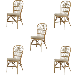 Silla de Comedor Dove Bamboo - Diseño Modular Acolchado Moderno para Uso Escolar y Doméstico - Product Image 2