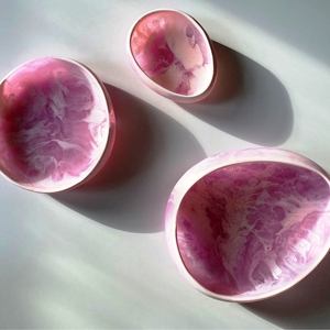 Diseños Tazón de resina de tierra mediana Tazón de resina en línea al mejor precio Tamaño de producto personalizado Hecho en India - Product Image 4