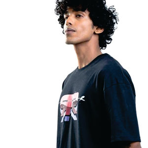 เสื้อยืดผู้ชายสไตล์ฮิปฮอปสำหรับผู้ชายเสื้อยืดผ้าแอซิดธรรมดาไซส์ใหญ่พิเศษพิมพ์โลโก้ได้ตามต้องการ - Product Image 6