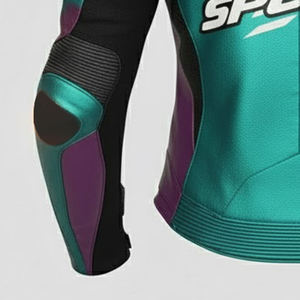 Chaqueta de Motociclista de Cuero de Último Diseño, Chaqueta de Motociclista de Estilo Nuevo Hecha a Medida en Cuero Genuino - Product Image 3