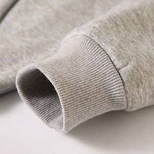 Mens <b>Light</b> <b>Grey</b> Pullover Hoodie Plain Hooded Sweatshirt Casual Winter Wear Soft Fleece Street Style Hoodie - Product Image 4