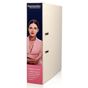 Soennecken 70mm DIN <b>A4</b> Binder Cardboard Material with Polypropylene Outer and Inner Lamination File <b>Folder</b> Accessories - Product Image 3