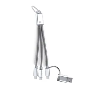 Câble de chargeur recyclé promotionnel durable pour cadeaux de gadgets - Product Image 3