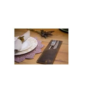 Modern Leather Spoon <b>Holder</b> <b>Wire</b> Countertop Utensil <b>Holder</b> for Cutlery Forks Knave Spoons and Handmade Use - Product Image 6