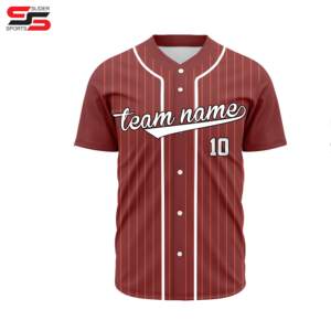 Best Quality Custom Sublimation Baseball Jerseys Wholesale Baseball Uniform sports wear - Product Image 5