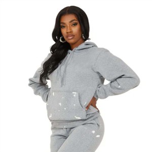Survêtement empilé pour femmes de qualité supérieure-Tissu léger et respirant, parfait pour les vêtements décontractés et le fitness - Product Image 6
