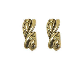 Boucles d'oreilles Kriaa Fine Cuff Clous plaqués or antique 1302811 - Product Image 1