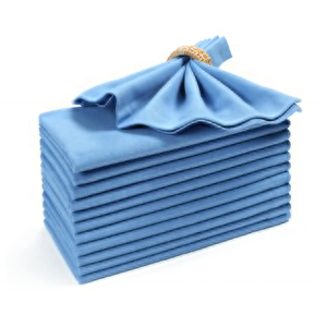 Rắn 100% hữu cơ bông khăn ăn GOTS chứng nhận khách sạn đám cưới Bộ đồ ăn cổ điển thủ công Kỹ Thuật bán buôn nền - Product Image 6