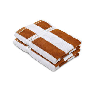 ผ้าที่นำกลับมาใช้ใหม่เป็นมิตรกับสิ่งแวดล้อมผ้าเช็ดตัวนุ่มทนทานดูดซับปรับแต่งได้เหมาะสำหรับแบรนด์สีเขียว - Product Image 1