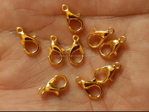 Collar con cierre de langosta de oro rosa de la mejor calidad, joyería para hacer pulseras - Product Image 3