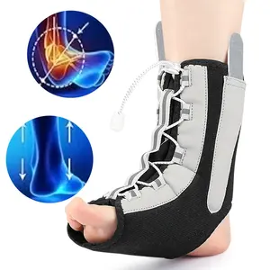 Penyangga pergelangan kaki logam dapat disesuaikan, untuk keseleo, Achilles Tendonitis & Plantar Fasciitis menghilangkan rasa sakit - Product Image 2