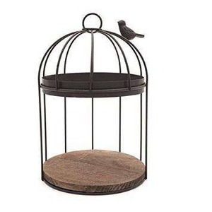 Vente chaude Décoratif En Métal Cage À Oiseaux Durable Suspendu Maison D'oiseau Élégant Fer Cage À Oiseaux pour Jardin Balcon et Décoration de La Maison - Product Image 3