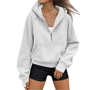 Sudadera con Capucha Personalizada con Logotipo Y2k para Mujer, Chaqueta con Cremallera para Otoño e Invierno, Camiseta Holgada, Sudadera de Moda, Ropa Deportiva - Product Image 1