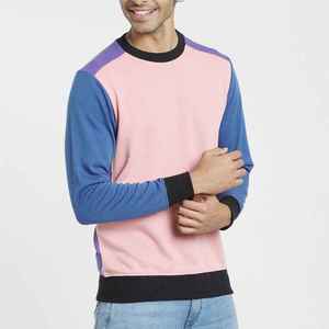 Sweat-shirt décontracté pour hommes en couleur unie personnalisé en gros Streetwear Design avec impression numérique personnalisée de haute qualité en gros - Product Image 6