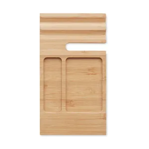 Support de téléphone en bambou durable TREVIS pour merchandising de bureau - Product Image 5