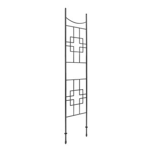 Clôture de jardin en fer forgé moderne de haute qualité, treillis de sécurité, revêtement en poudre, 8 pieds, solutions d'intimité élégantes et écologiques - Product Image 2