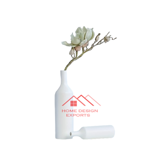 Pot de fleurs en marbre pour la décoration de la maison, des hôtels et des mariages, design luxueux, vase à fleurs en marbre blanc indien à prix de gros - Product Image 5