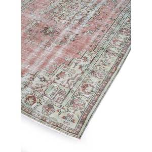 Alfombras Vintage de Lana 9x12 en Rojo Anaranjado, Anudadas a Mano con Patrón de Medallón para Uso Doméstico - para Dormitorio, Pasillo, Sala de Estar, Modelo Pae-3338 - Product Image 2