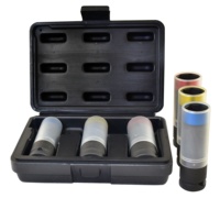 Taiwán Juego de reparación de zócalo de impacto de 1 2 pulgadas Herramientas manuales para uso en taller Estuche compatible con OEM empaquetado