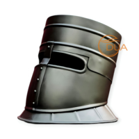 Casque de cosplay de chevalier inspiré solaire médiéval d'Astora, éventuellement en calibre 18, conçu pour les adultes et adapté