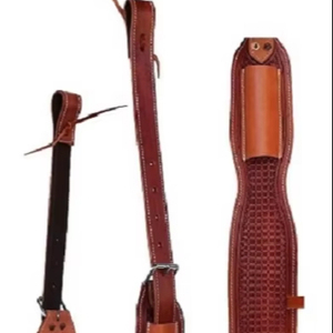 Sangle arrière de flanc de cheval Western en cuir personnalisable de qualité supérieure pour vêtements équestres pour l'équitation occidentale - Product Image 1