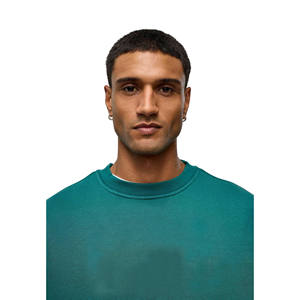 Conjunto de 2 Piezas para Hombre, 100% Algodón, Sudadera con Cuello Redondo y Pantalones Deportivos con Logotipo Serigrafiado, Felpa Gruesa, Chándal de Alta Calidad para Hombre - Product Image 5