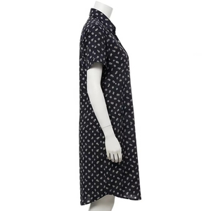 Robe décontractée à manches courtes en polyester et coton, tissu doux et respirant, légère, confortable à porter, tenues quotidiennes, vêtements de mode - Product Image 5